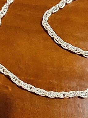 Jewelry Making Supplies - Timeless Silver-tone Rope Chain 11.5 ft unfinished